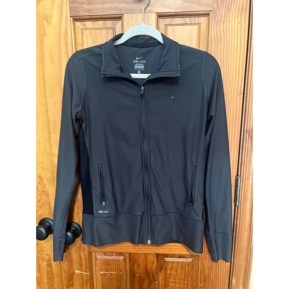 Nike Dri-Fit jacket medium charcoal color